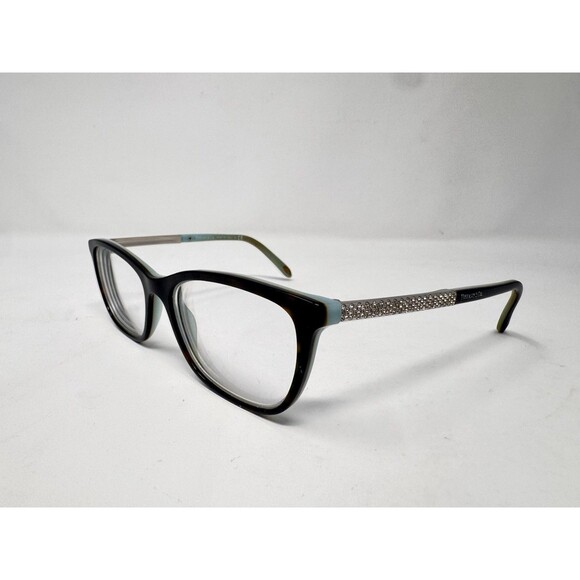 Tiffany & Co TF2150-B 8193/4 Eyeglass Frames 52-17-140 Black Turquoise Italy main image 9